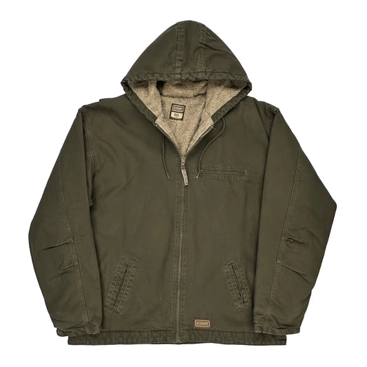 Workwear Schmidt Tall Jacket - 2XL Green Cotton