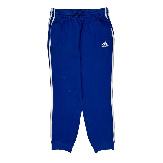 Adidas Joggers - Medium Blue Cotton Blend