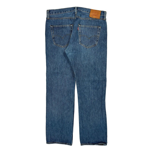 501 Levis Jeans - 34W 29L Blue Cotton