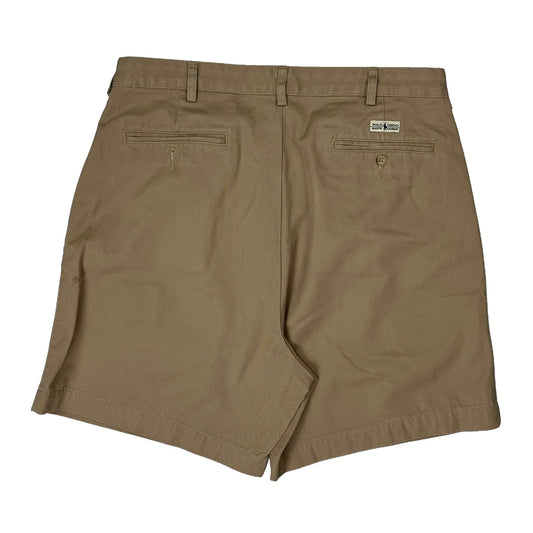Vintage Polo By Ralph Lauren Chino Shorts - 36W 6L Beige Cotton
