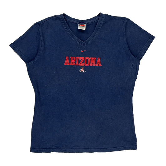 Arizona Nike College T-Shirt - XL Blue Cotton
