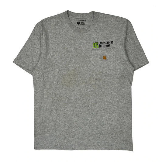 Vintage Carhartt T-Shirt - Medium Grey Cotton