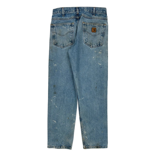 Carhartt Jeans - 32W 30L Blue Cotton