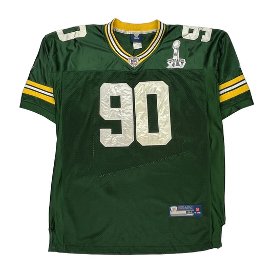 Green Bay Packers Reebok Nfl Jersey - 2XL Green Polyester
