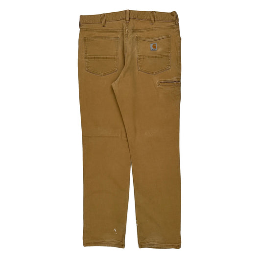Carhartt Carpenter Trousers - 36W 32L Brown Cotton