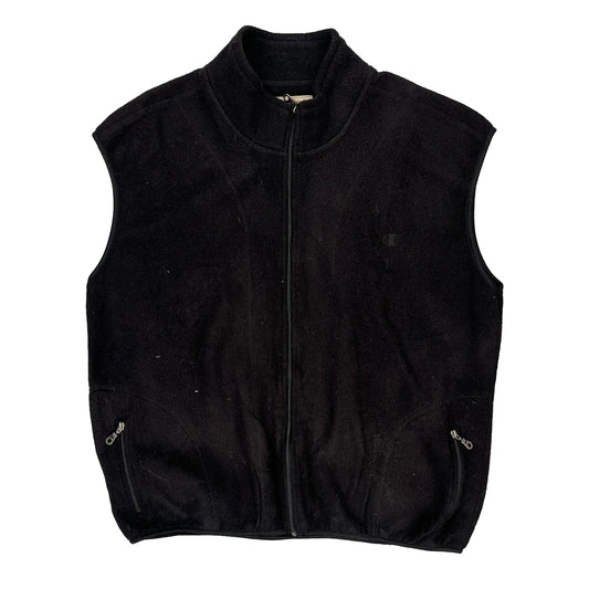 Champion Fleece Gilet - XL Black Polyester