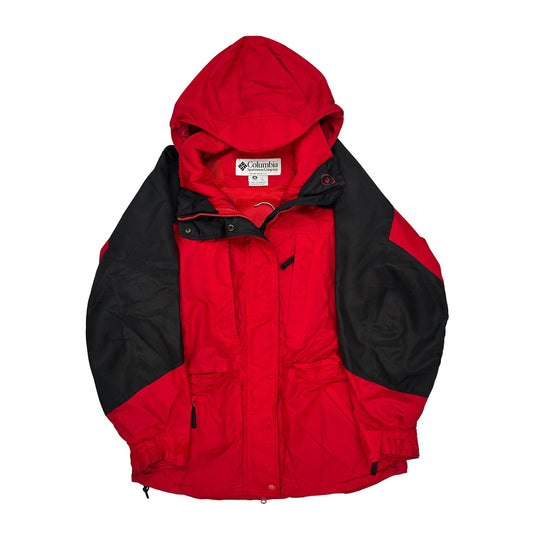 Columbia Ski Jacket - Medium Black Polyester