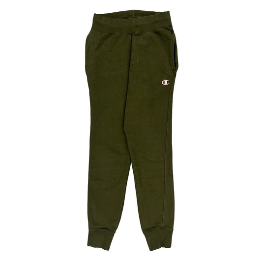 Champion Joggers - Small Green Cotton Blend