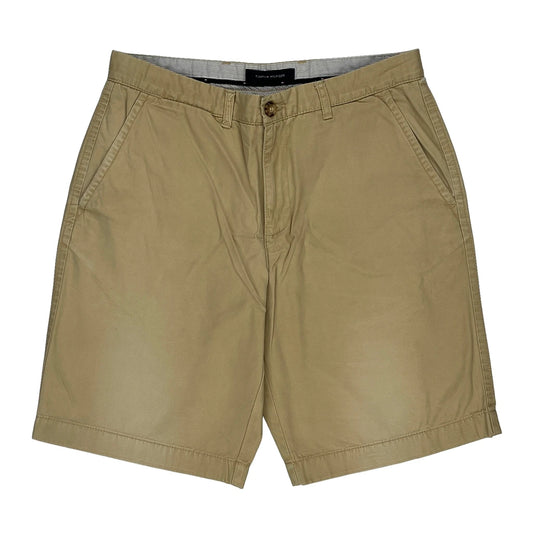 Tommy Hilfiger Chino Shorts - 33W 10L Beige Cotton