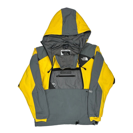 Steep Tech The North Face Graphic Ski Jacket - 2XL Grey Polyester
