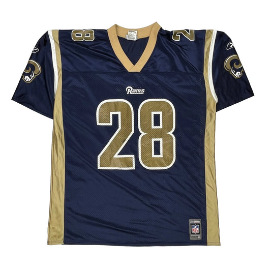 Rams Reebok Nfl Jersey - XL Blue Nylon