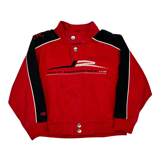 Age 8 Dale Earnhardt Jr. Winners Circle Nascar Jacket - Small Red Cotton