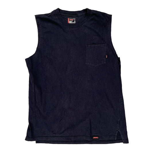 Dickies Vest - XL Black Cotton