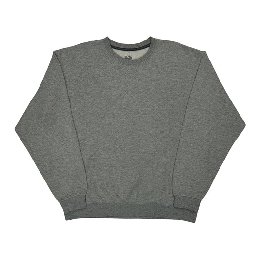 Blank Fruit Of The Loom Sweatshirt - XL Grey Cotton