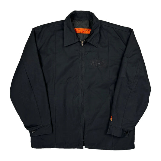 Red Kap Workweaar Jacket - Large Black Polyester Blend