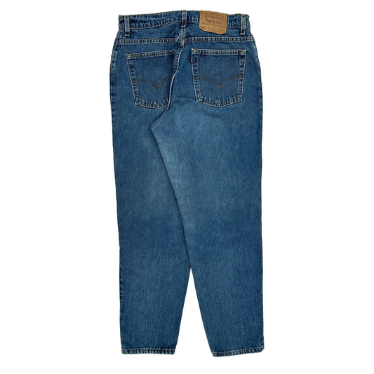 550 Tapered Relaxed Levis Jeans - 31W UK 14 Blue Cotton