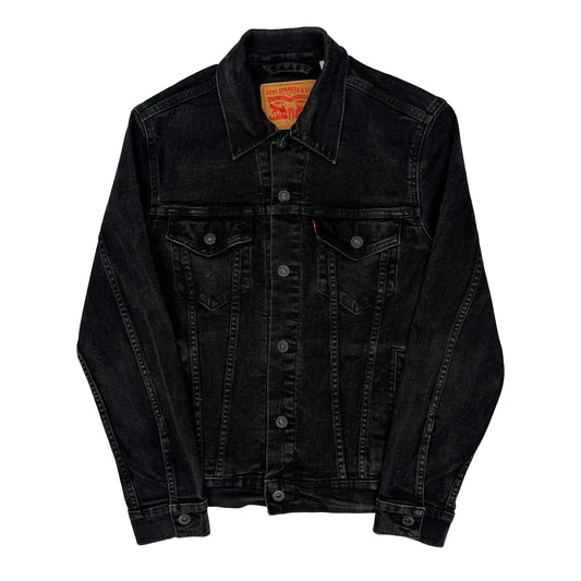 Levis Denim Jacket - Small Black Denim