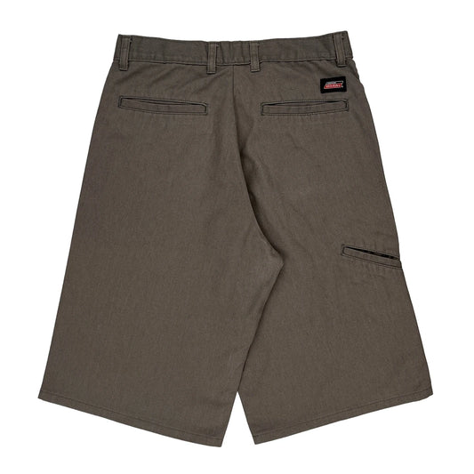Dickies Shorts - 30W 12L Grey Polyester Blend