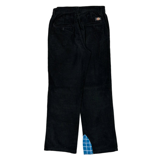 Vintage Dickies Cord Trousers - 28″ Waist Black Corduroy