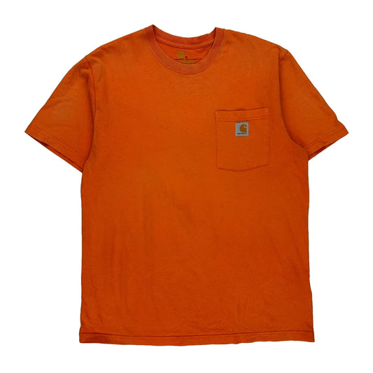 Carhartt T-Shirt - Medium Orange Cotton