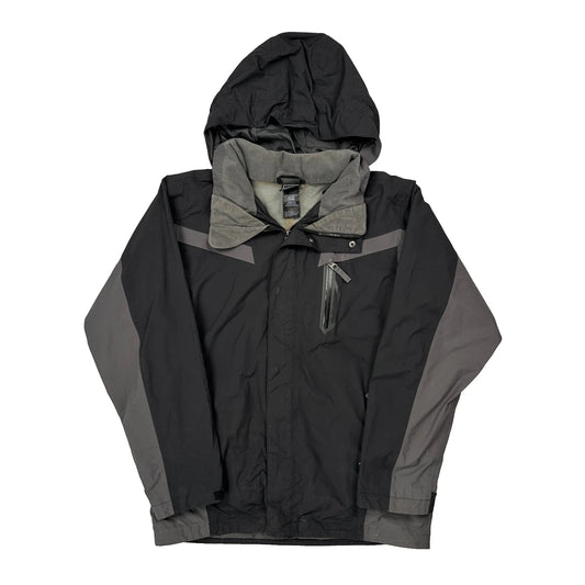 Vintage Age 15 The North Face Waterproof Jacket - XL Black Nylon