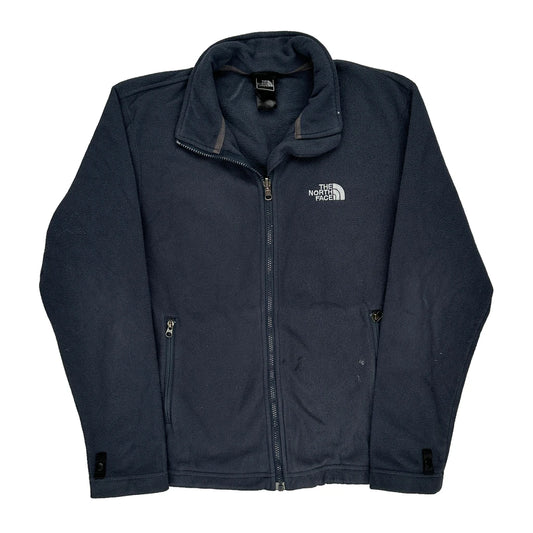 The North Face Fleece Jacket - Small Navy Polyester
