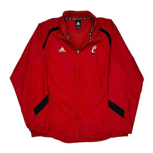 Cincinnati Bearcats Adidas College Jacket - Large Red Nylon
