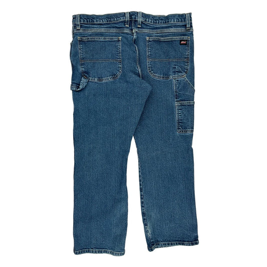 Dickies Carpenter Jeans - 38W 29L Blue Cotton Blend