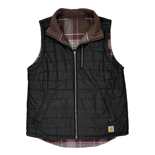 Carhartt Reversible Gilet - Small Black Polyester