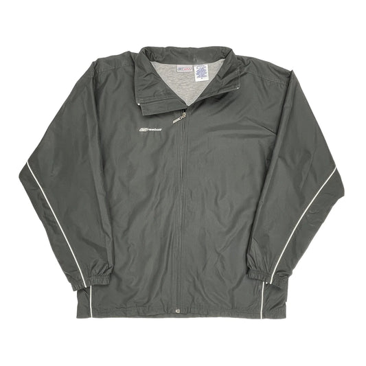 Reebok Windbreaker - XL Grey Polyester