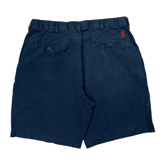 Polo By Ralph Lauren Chino Shorts - 32W 9L Navy Cotton