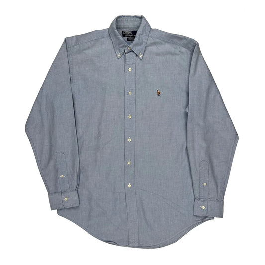 Polo By Ralph Lauren Shirt - Medium Blue Cotton