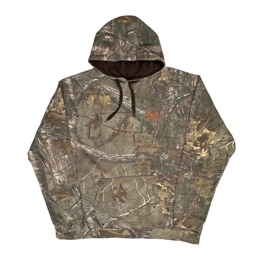 Realtree Hoodie - 2XL Camo Cotton Blend
