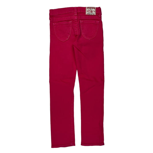 Vintage Age 10 True Religion Jeans - 24W 26L Pink Cotton