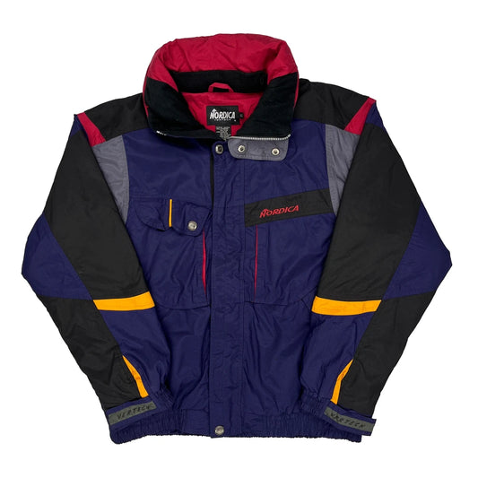 Nordica Ski Jacket - Large Multicoloured Nylon