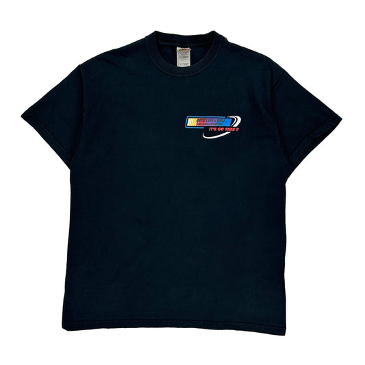 Nasbar Fruit Of The Loom Graphic T-Shirt - XL Black Cotton