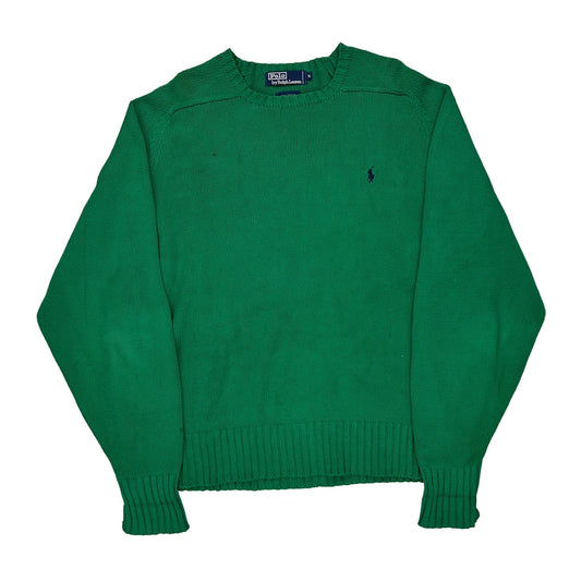 Polo By Ralph Lauren Jumper - XL Green Cotton