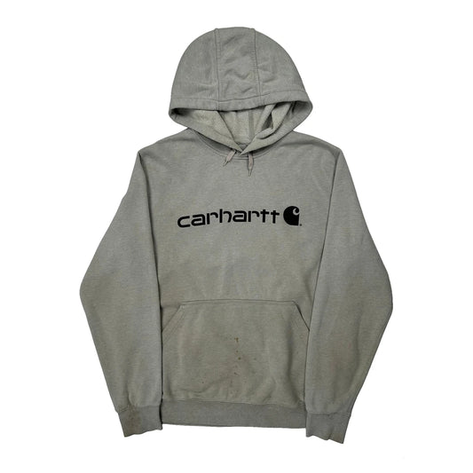 Carhartt Hoodie - Large Grey Cotton