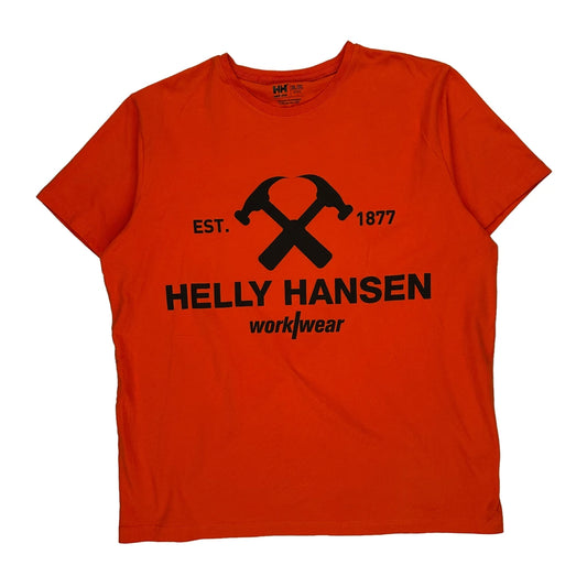 Helly Hansen T-Shirt - 3XL Orange Cotton