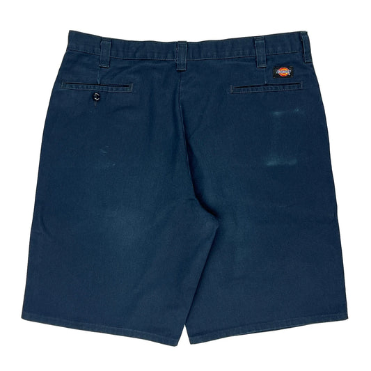 Dickies Shorts - 36W 11L Blue Cotton