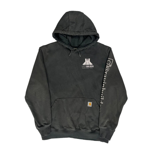 Rain Defender Carhartt Hoodie - Large Black Cotton