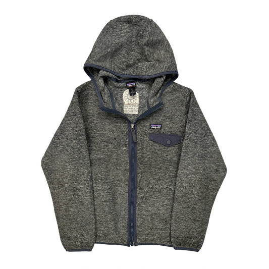 Age 10 Synchilla Patagonia Hoodie - Medium Grey Polyester