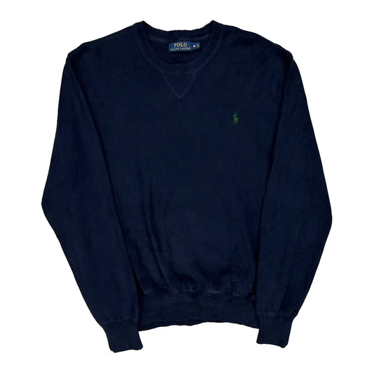 Polo By Ralph Lauren Jumper - Medium Navy Cotton