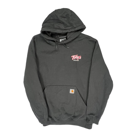Toby'S Trucking Carhartt Hoodie - Large Black Cotton