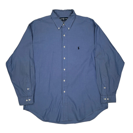 Yarmouth Ralph Lauren Shirt - XL Blue Cotton