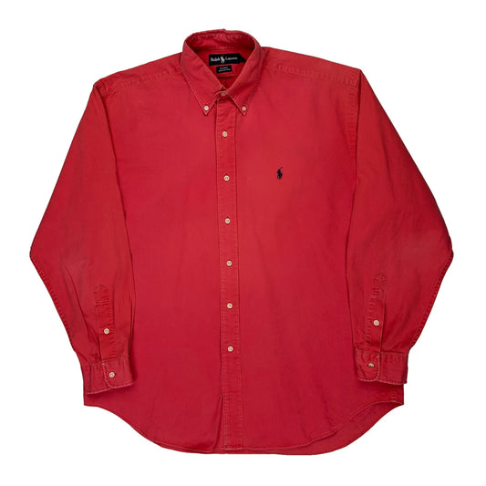 Ralph Lauren Shirt - Large Red Cotton