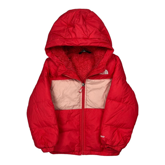 Vintage Age 4 The North Face Puffer - 2XS Red Polyester