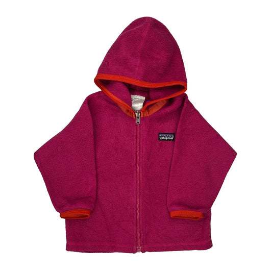 Age 12 Months Patagonia Hoodie - 2XS Pink Polyester