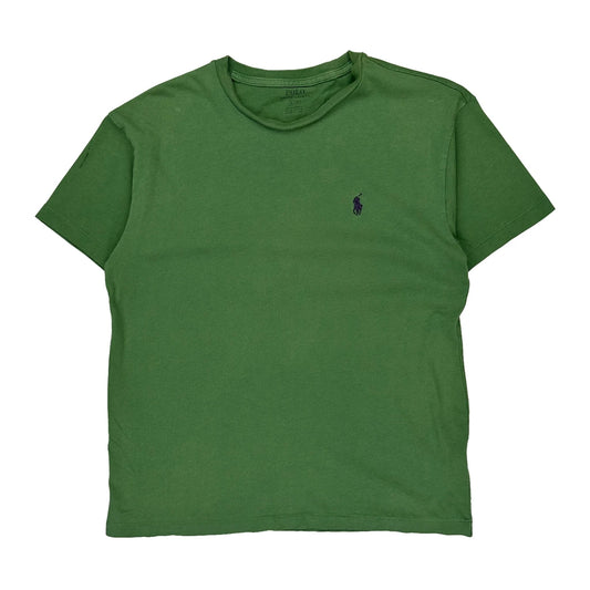 Polo By Ralph Lauren T-Shirt - Small Green Cotton