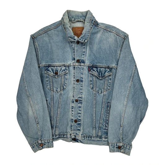 Levis Denim Jacket - XL Light Wash Denim